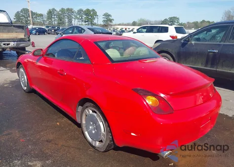 2003 Lexus Sc 430 z USA, uszkodzony, nr VIN JTHFN48Y630043466
